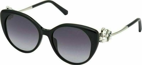 Lifestyle okulary Swarovski SK0279 01B 54 Shiny Black/Gradient Smoke M Lifestyle okulary - 1