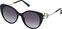 Lifestyle brýle Swarovski SK0279 01B 54 Shiny Black/Gradient Smoke M Lifestyle brýle