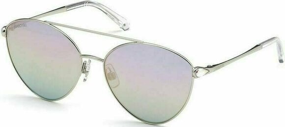 Lifestyle okulary Swarovski SK0286 16Z 58 Shiny Palladium/Gradient M Lifestyle okulary - 1