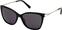 Lifestyle Glasses Swarovski SK0267 01A 55 Shiny Black/Smoke M Lifestyle Glasses
