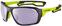 Óculos de ciclismo Cébé Upshift Black Lime Matte/Sensor Rose Silver AF Óculos de ciclismo