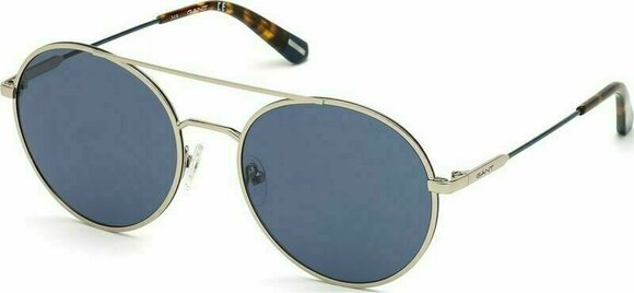 Gafas Lifestyle Gant GA7117 10X 56 Shiny Light Nickel/Blue Mirror L Gafas Lifestyle - 1