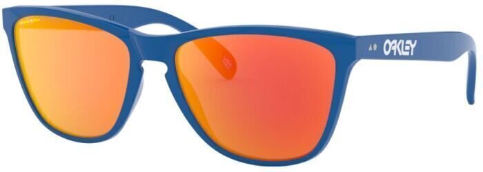 Lifestyle-bril Oakley Frogskins 35th Anniversary 94440457 Primary Blue/Prizm Ruby M Lifestyle-bril