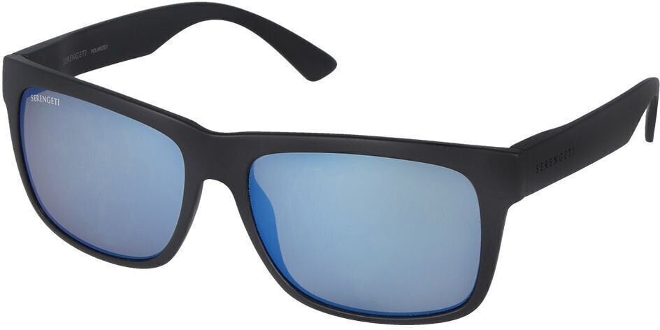 Lifestyle Glasses Serengeti Positano Matte Black/Mineral Polarized Blue Lifestyle Glasses