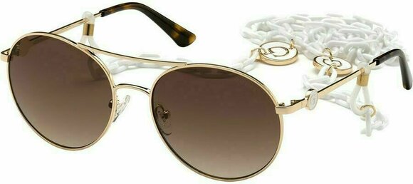 Lifestyle Glasses Guess GU7640 33F 57 Gold/Gradient Brown M Lifestyle Glasses - 1