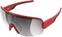 Cycling Glasses POC Aim Prismane Red/Clarity Road Silver Mirror Cycling Glasses