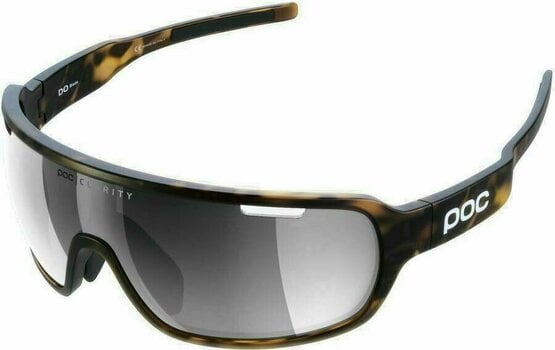 Cycling Glasses POC Do Blade Tortoise Brown/Clarity Road Silver Mirror Cycling Glasses - 1
