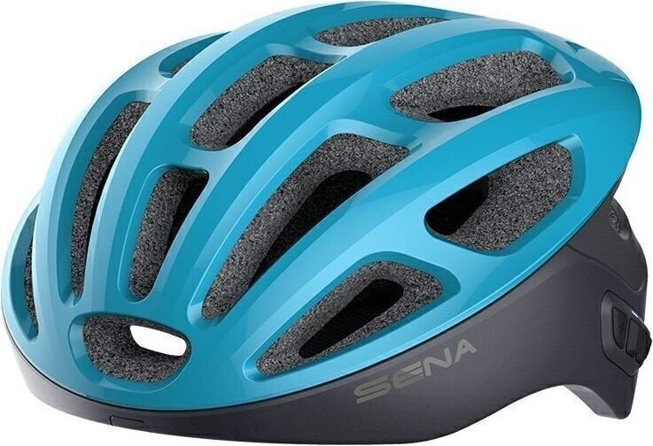Smart helm Sena R1 Blue M Smart helm (Zo goed als nieuw)