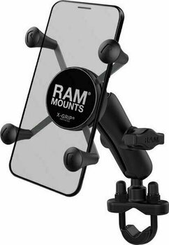 Motocyklowy etui / pokrowiec Ram Mounts X-Grip Phone Mount with Handlebar U-Bolt Base - 1