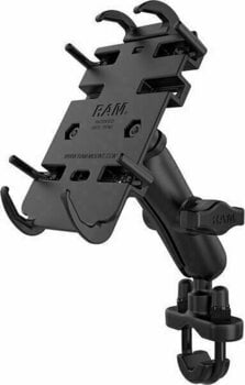 Moto torbica / Nosač GPS Ram Mounts Quick-Grip Phone Mount with Handlebar U-Bolt Base - 1