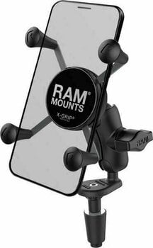 Motocyklowy etui / pokrowiec Ram Mounts X-Grip Phone Holder with Motorcycle Fork Stem Base - 1