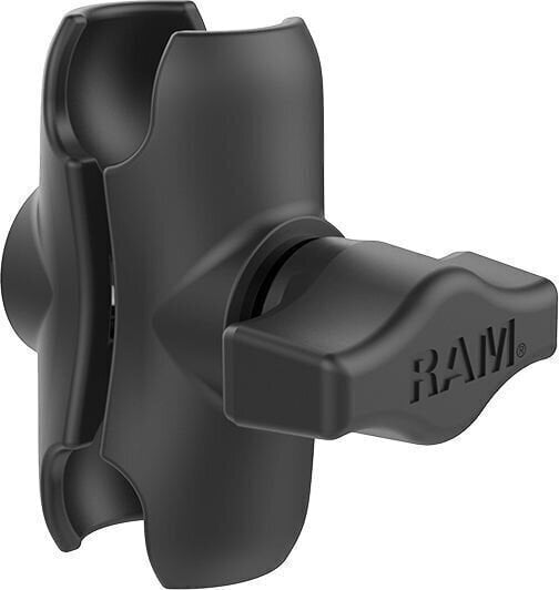 Mobieltje/gps-houder voor motor Ram Mounts Double Socket Arm Short Mobieltje/gps-houder voor motor