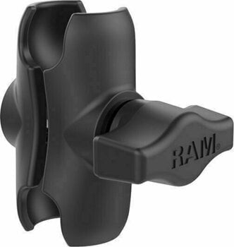 Držiak mobilu / GPS na motorku Ram Mounts Double Socket Arm Short - 1