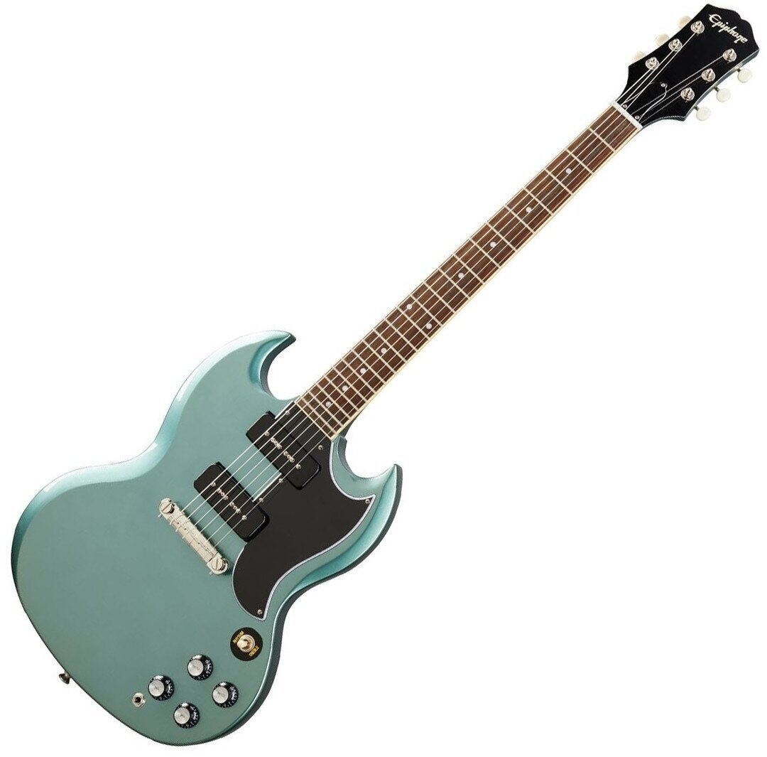 Elektromos gitár Epiphone SG Special P-90 Faded Pelham Blue