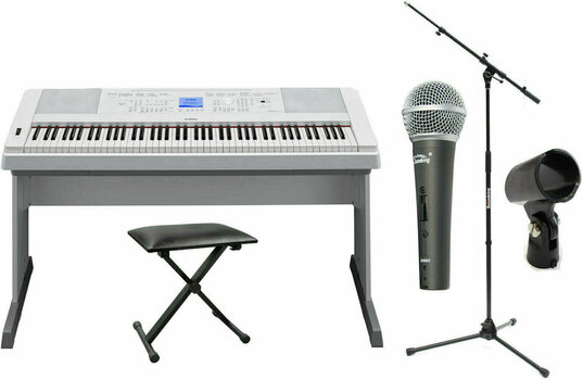 Digitálne piano Yamaha DGX-660 WH SET Biela Digitálne piano - 1