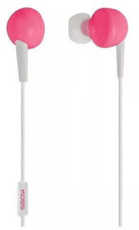 Auscultadores intra-auriculares KOSS KEB6i Pink Auscultadores intra-auriculares