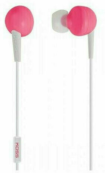 Auscultadores intra-auriculares KOSS KEB6i Pink Auscultadores intra-auriculares - 1