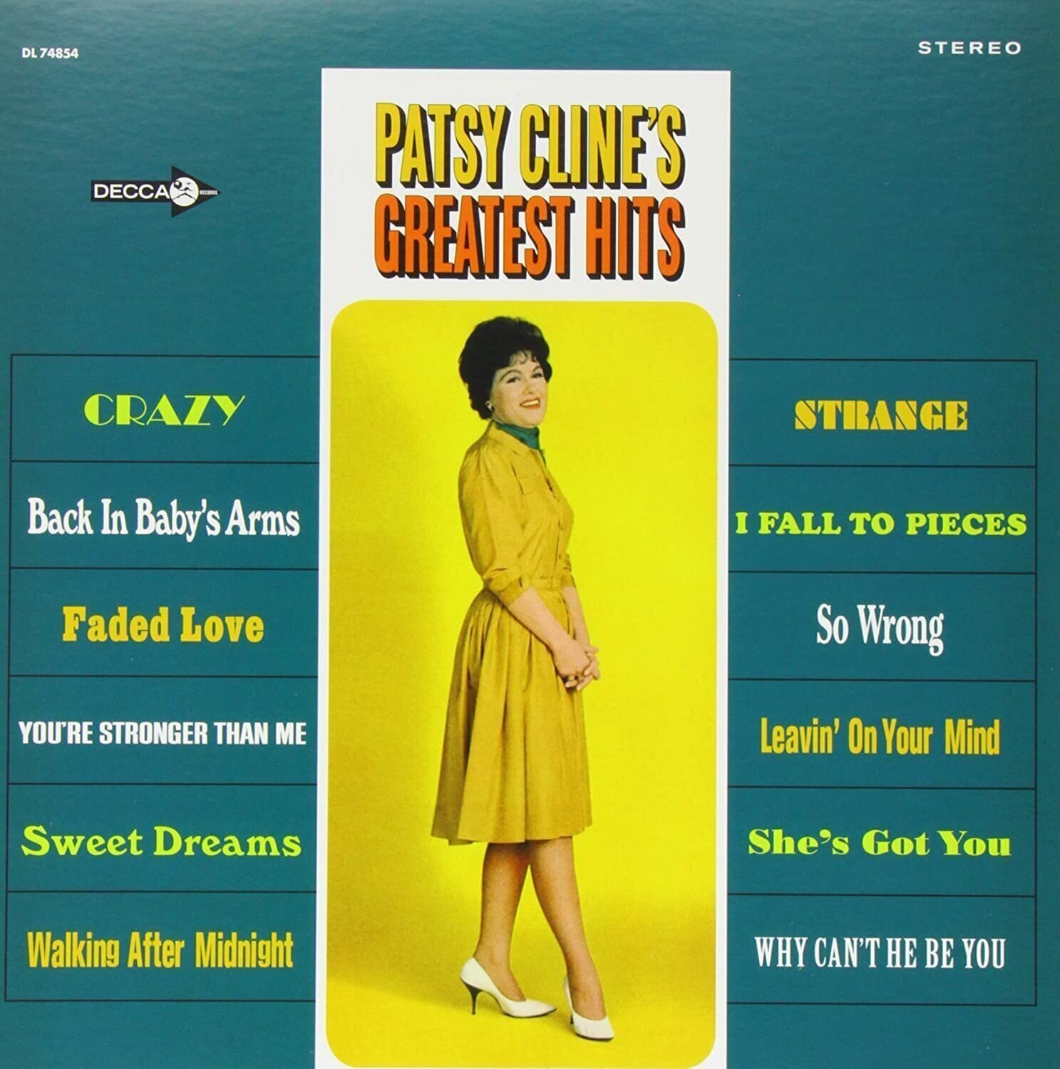 Patsy Cline - Greatest Hits (2 LP) Black