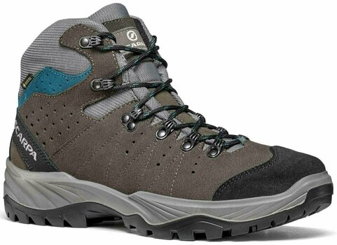 Mens Outdoor Shoes Scarpa Mistral Gore Tex Smoke/Lake Blue 47 Mens Outdoor Shoes - 1