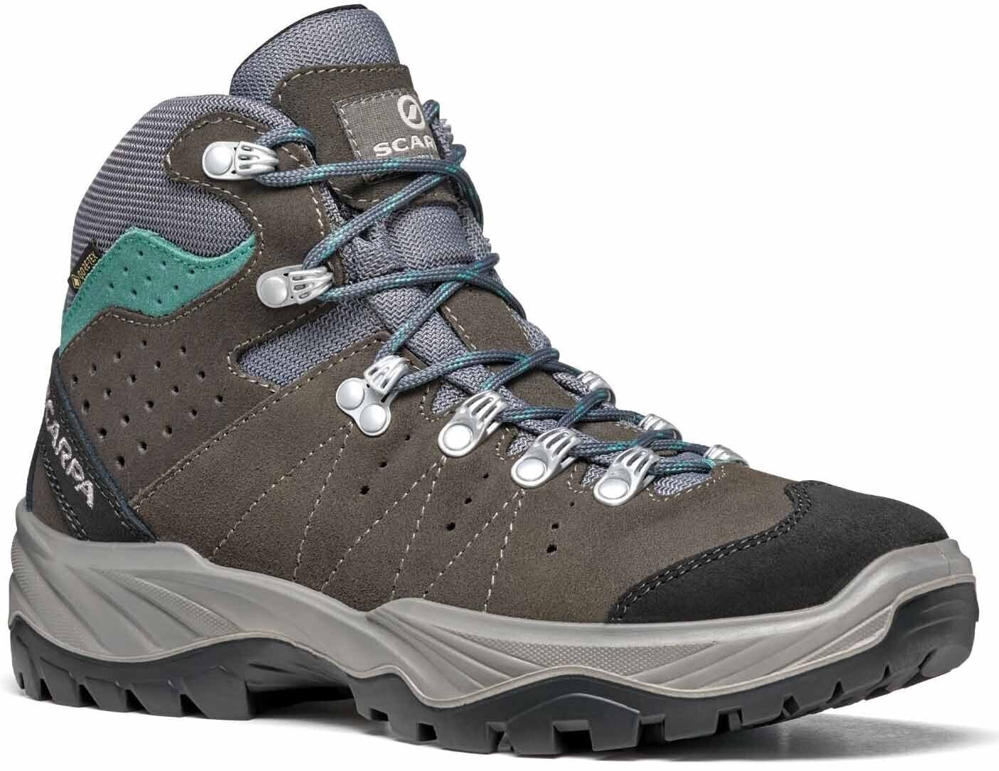 Womens Outdoor Shoes Scarpa Mistral Gore Tex Smoke/Lagoon 39 Womens Outdoor Shoes