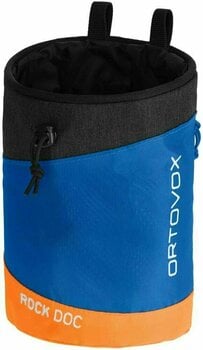 Bag and Magnesium for Climbing Ortovox First Aid Rock Doc Chalk Bag Safety Blue - 1