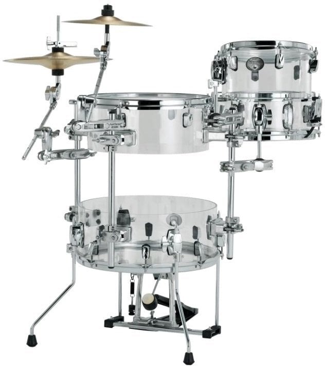 Akoestisch drumstel Tama Silverstar Mirage ''Cocktail-Jam'' Crystal Ice