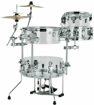 Akoestisch drumstel Tama Silverstar Mirage ''Cocktail-Jam'' Crystal Ice - 1