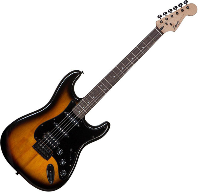Elektromos gitár Fender Squier Bullet Series Stratocaster HSS FSR 2 Tone Sunburst