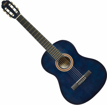 Guitarra clásica Valencia VC104L Blue Sunburst - 1
