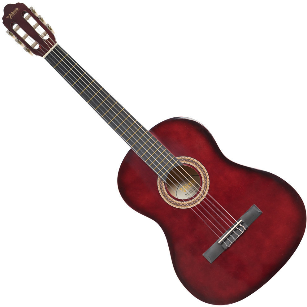 Klassisk gitarr Valencia VC104L Red Sunburst
