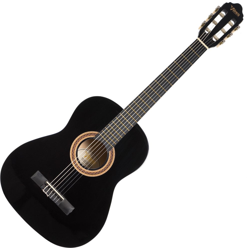 3/4 klassieke gitaar voor kinderen Valencia VC103 3/4 Zwart