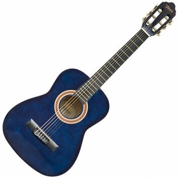 Guitare classique taile 1/2 pour enfant Valencia VC102 1/2 Blue Sunburst - 1