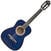 Semi-klassieke gitaar voor kinderen Valencia VC102 1/2 Blue Sunburst