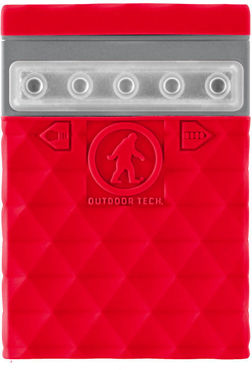Külső akkumulátor Outdoor Tech Kodiak Mini 2.0 Powerbank Red