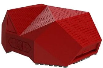 Draagbare luidspreker Outdoor Tech Turtle Shell 3.0 Waterproof Wireless Boombox Red