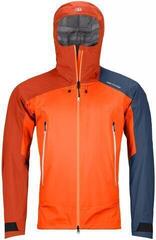 Ortovox Westalpen 3L Mens Light Jacket Burning Orange
