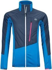 Ortovox Westalpen Swisswool Womens Hybrid Jacket Safety Blue