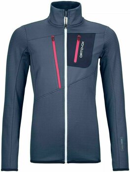 Giacca outdoor Ortovox Fleece Grid W Night Blue S Giacca outdoor - 1