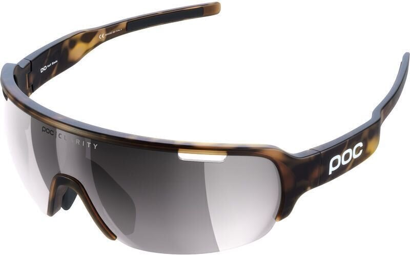 Cycling Glasses POC Do Half Blade Tortoise Brown/Clarity Road Silver Mirror Cycling Glasses