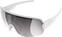Kolesarska očala POC Aim Hydrogen White/Clarity Road Silver Mirror Kolesarska očala