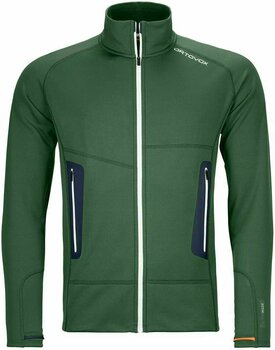 Outdoor Jacket Ortovox Fleece Light M Green Forest L Outdoor Jacket - 1