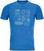 Camisa para exteriores Ortovox 120 Cool Tec Puzzle M Safety Blue Blend M Camiseta