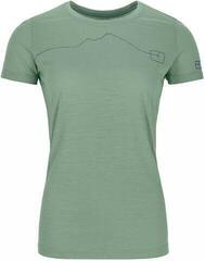 Ortovox 120 Tec Mountain Womens Short Sleeve Shirt Green Isar M Ortovox 120 Tec Mountain Womens Short Sleeve Shirt Green Isar M