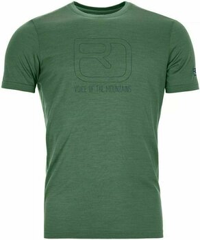 Outdoor T-Shirt Ortovox 120 Tec Logo M Green Forest L T-Shirt - 1