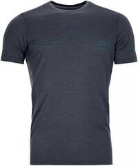 Ortovox 120 Tec Mountain Mens Short Sleeve Shirt Black Steel M Ortovox 120 Tec Mountain Mens Short Sleeve Shirt Black Steel M