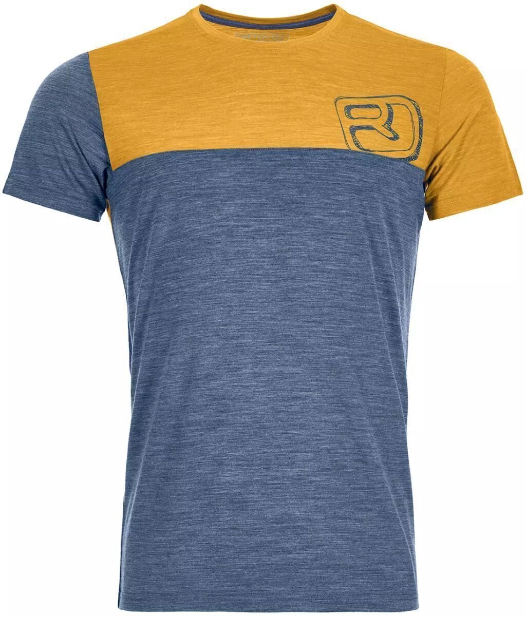 Outdoor T-Shirt Ortovox 150 Cool Logo M Night Blue Blend M T-Shirt