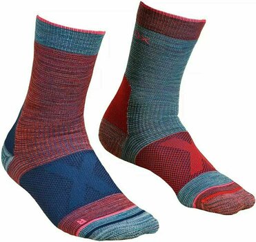 Ponožky Ortovox Alpinist Mid Socks W Hot Coral 35-38 Ponožky - 1