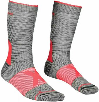Ponožky Ortovox Alpinist Mid Socks W Grey Blend 42-44 Ponožky - 1