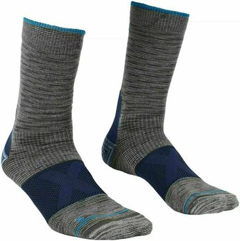 Ponožky Ortovox Alpinist Mid Socks M Grey Blend 39-41 Ponožky - 1