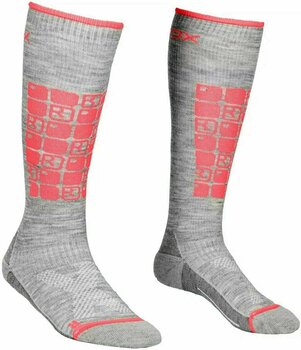 СКИ чорапи Ortovox Ski Compression W Grey Blend СКИ чорапи - 1